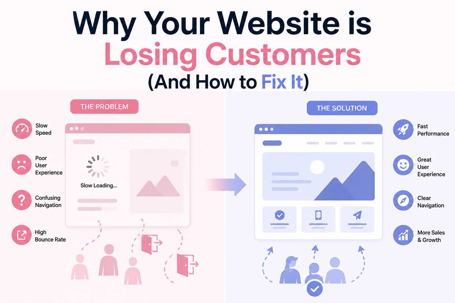 Website is Losing Customers