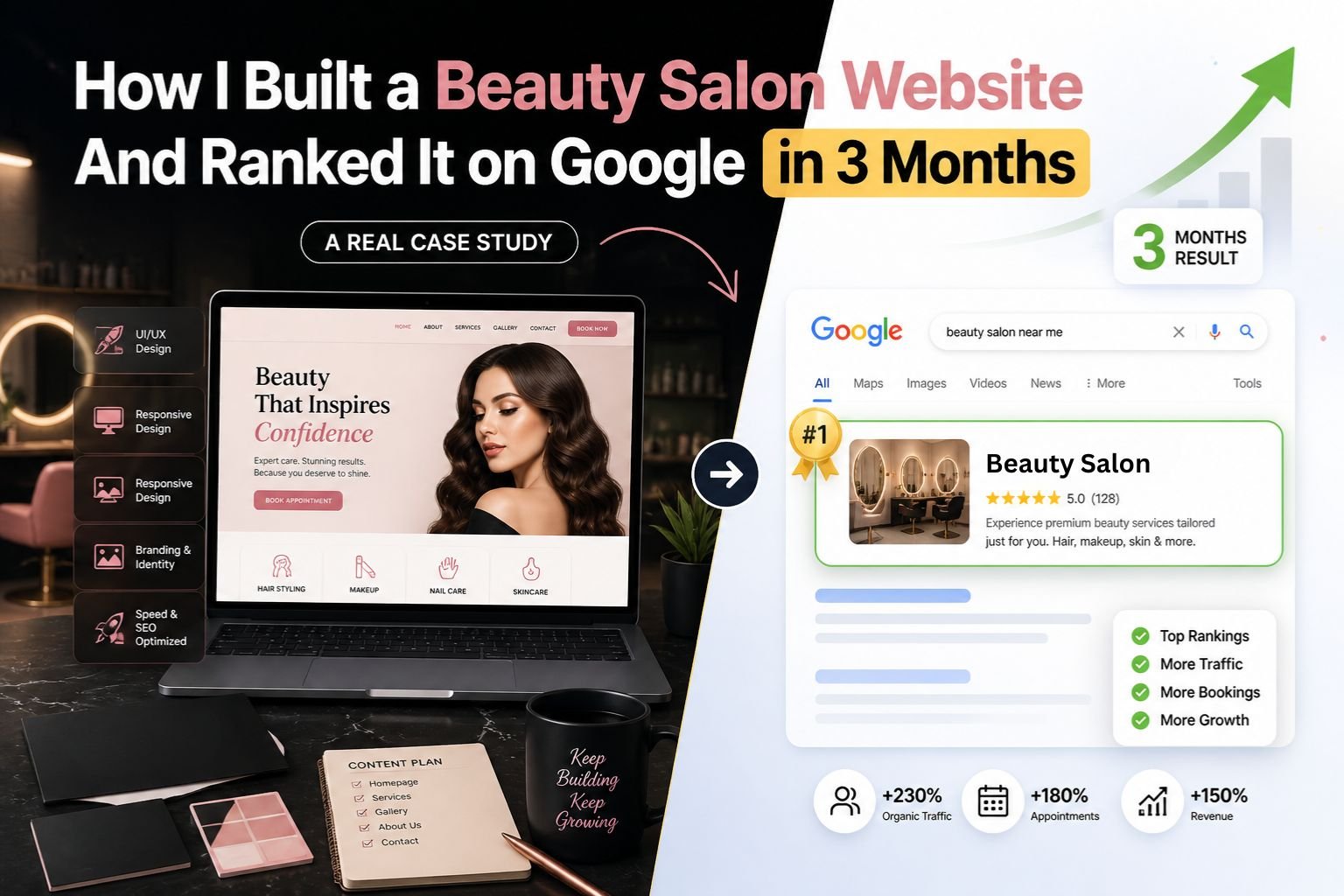 Beauty Salon website