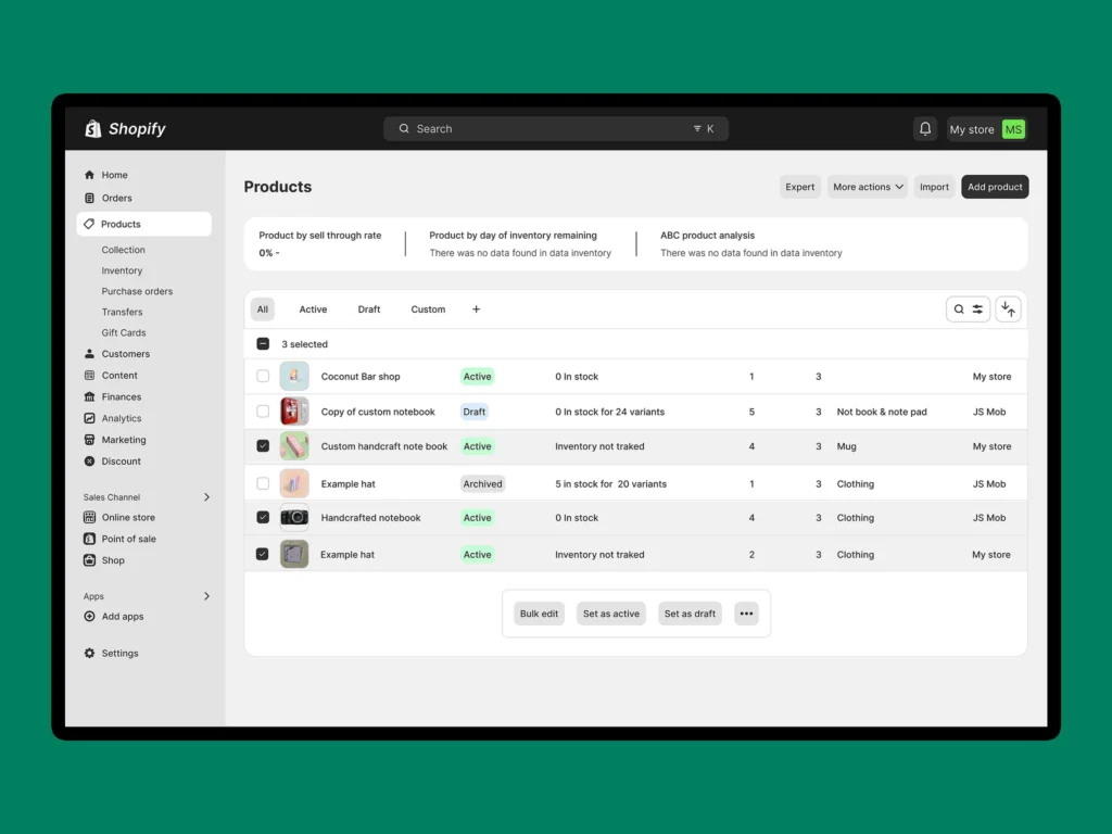 Shopify Service
